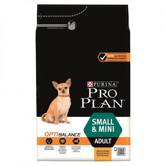 CROQUETTES CHIEN SMALL & MINI ADULT avec OPTIBALANCE POULET - PURINA PROPLAN 14 kg