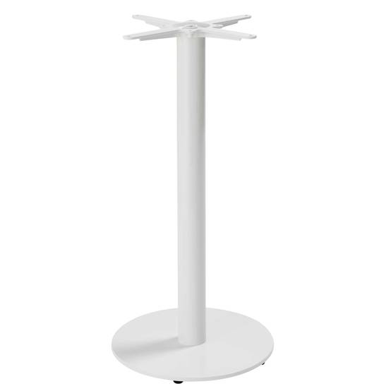 Oviala - Pied de table haut en acier et fonte blanc Dover Dover - Oviala - Imagen 2