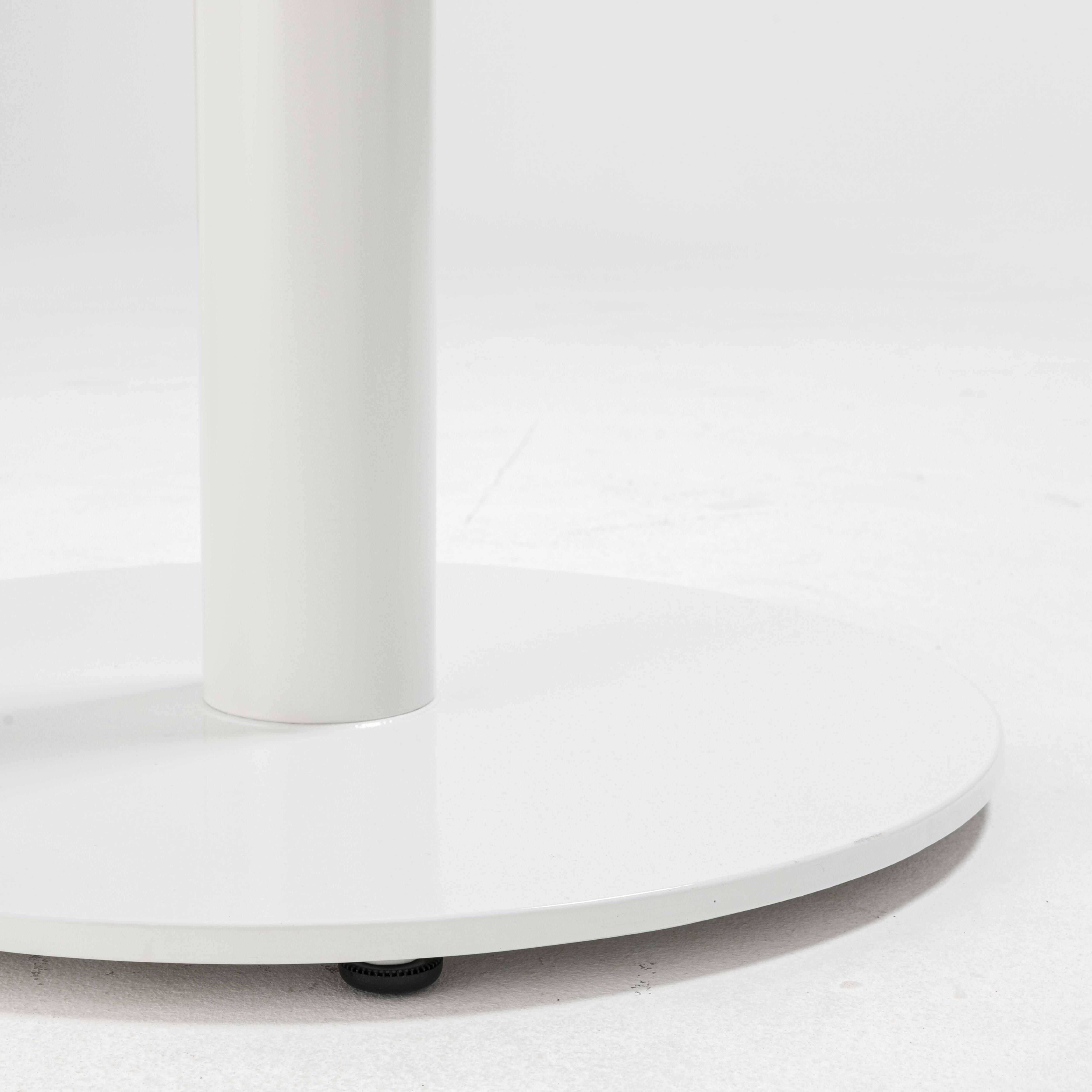 Oviala - Pied de table haut en acier et fonte blanc Dover Dover - Oviala - Imagen 4