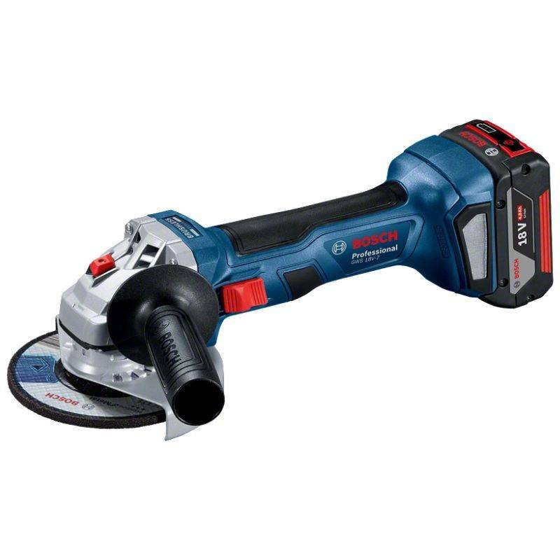 Bosch Professional - Combo kit 3 machines 18V (GWS7/GSB45/GDX200) + 2 batteries 5Ah + sac - BOSCH - 0615990N31 - Imagen 4