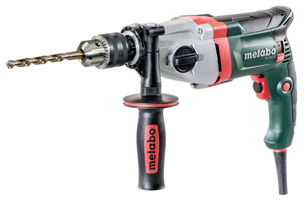 Metabo - Perceuse BE 850-2 - 850W - Perçage acier Ø 10 mm | bois Ø 20 mm - avec poignée