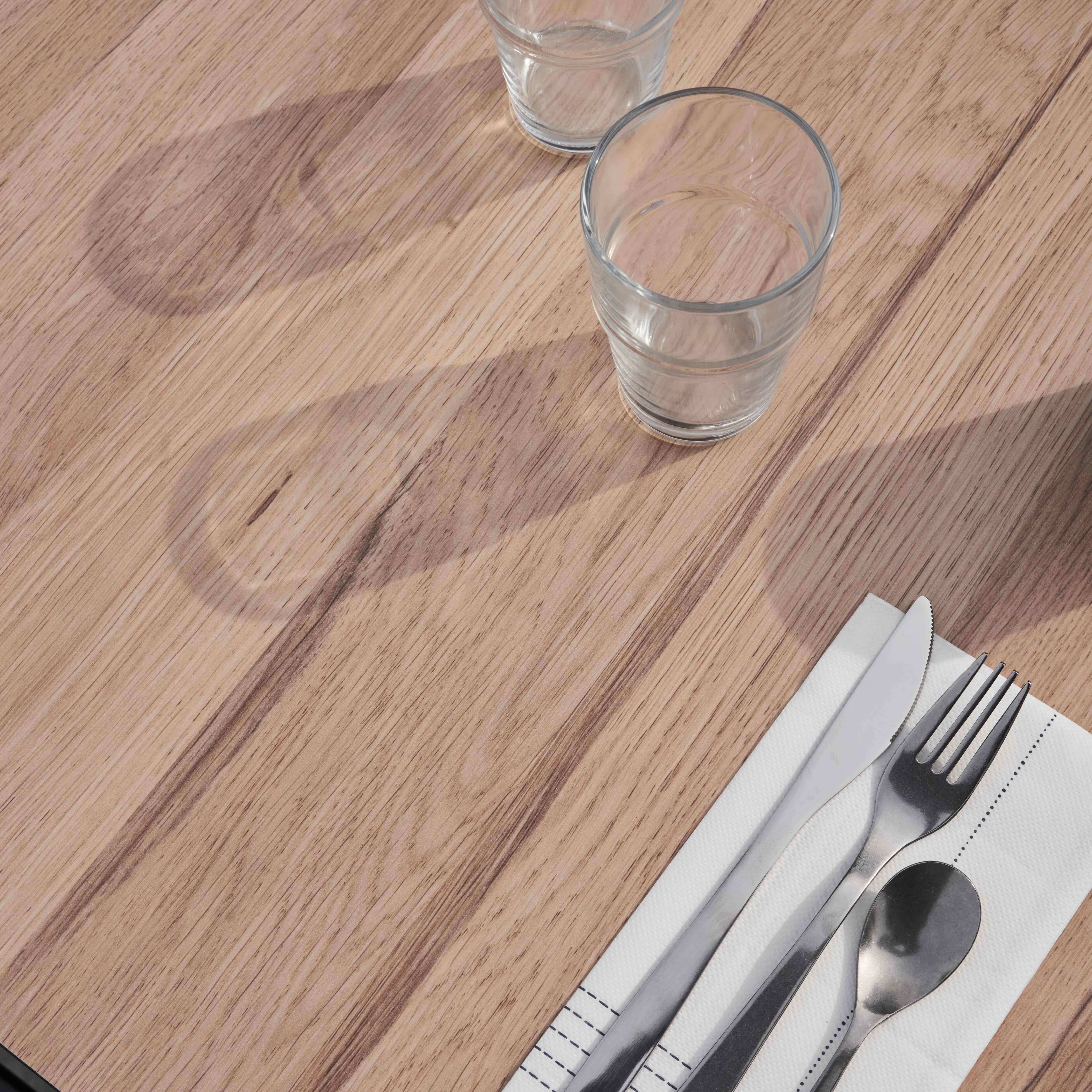Oviala - Table de terrasse 60 cm inclinable chene clair Opéra - Oviala - Imagen 5