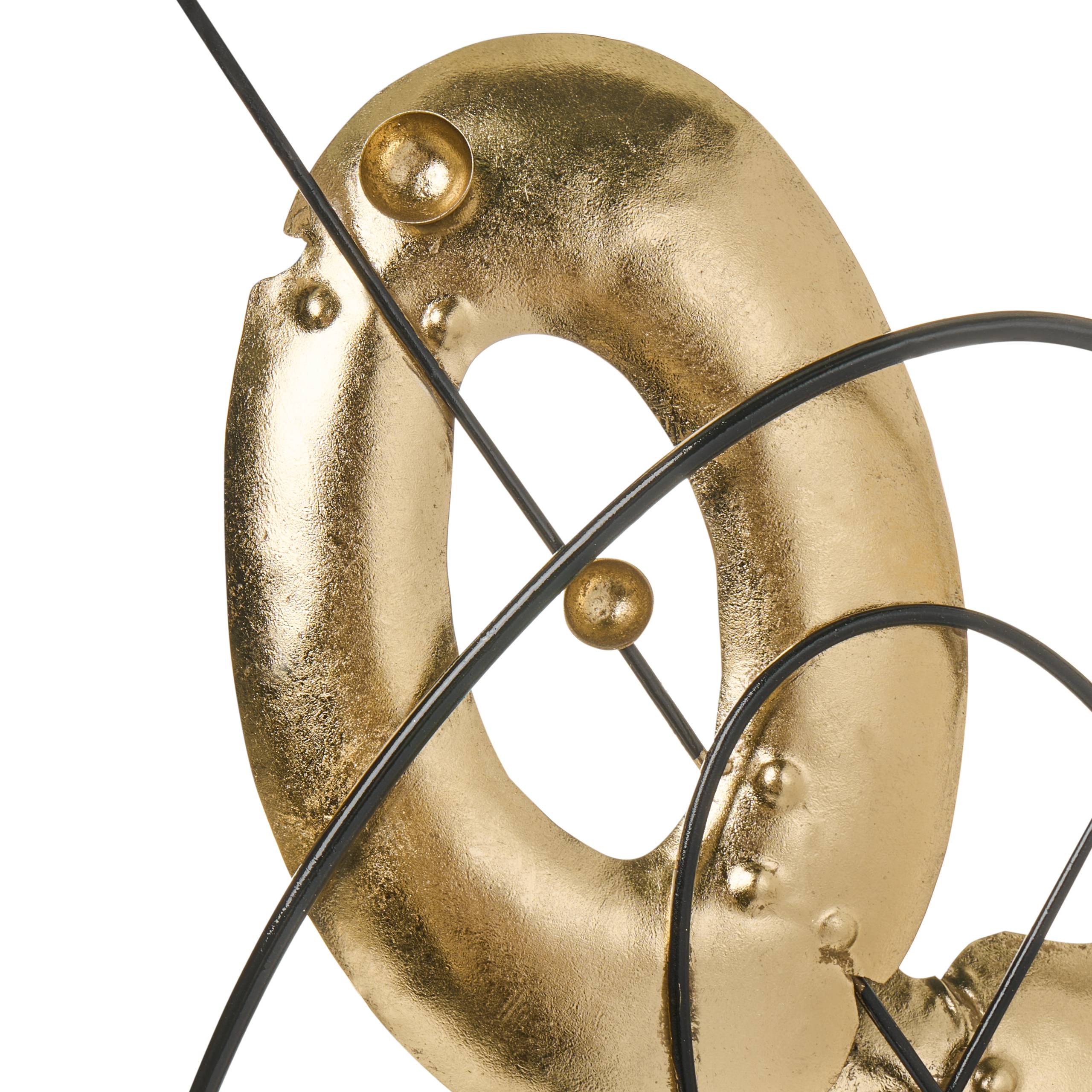 Beliani - Accessoire Décoratif Métal Doré LUSK - 30x12x63- Beliani - Image 4
