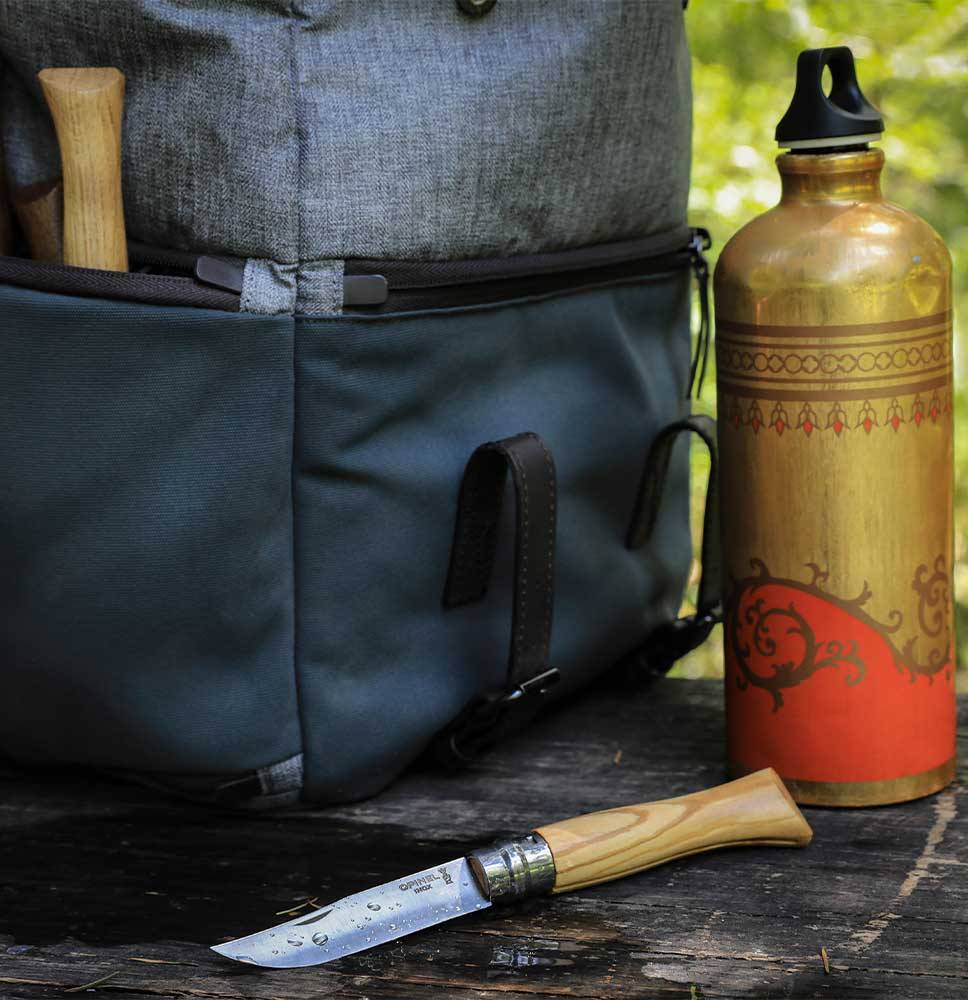 Opinel - Cuchillo n°8 en olivo con hoja inox 2020 - Imagen 4