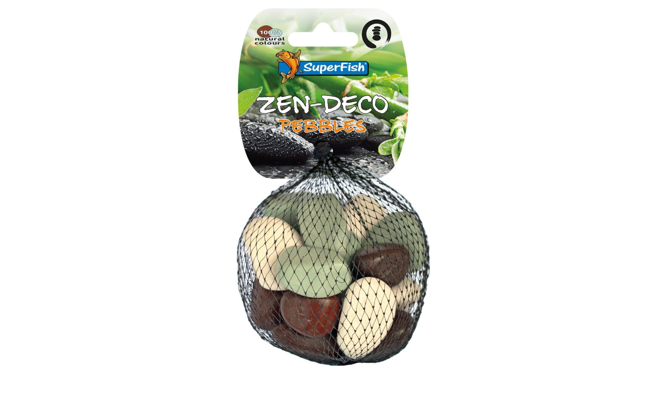 Superfish - Zen Deco Pebble Mix Galets Pierre Multicolore 300 g - SUPERFISH