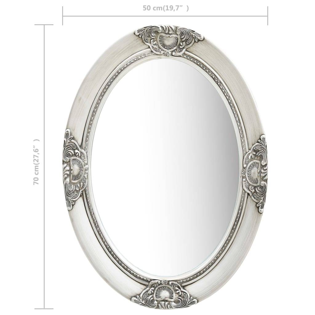 Prolenta Premium - Miroir Miramas Argenté 50 X 70 cm - P87209A - Image 6