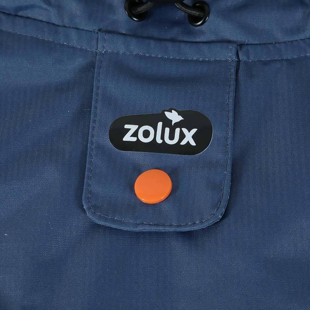 Zolux - Veste technique en tissu thermo-réflecteur bleu Bivouak 60 cm - Imagen 3