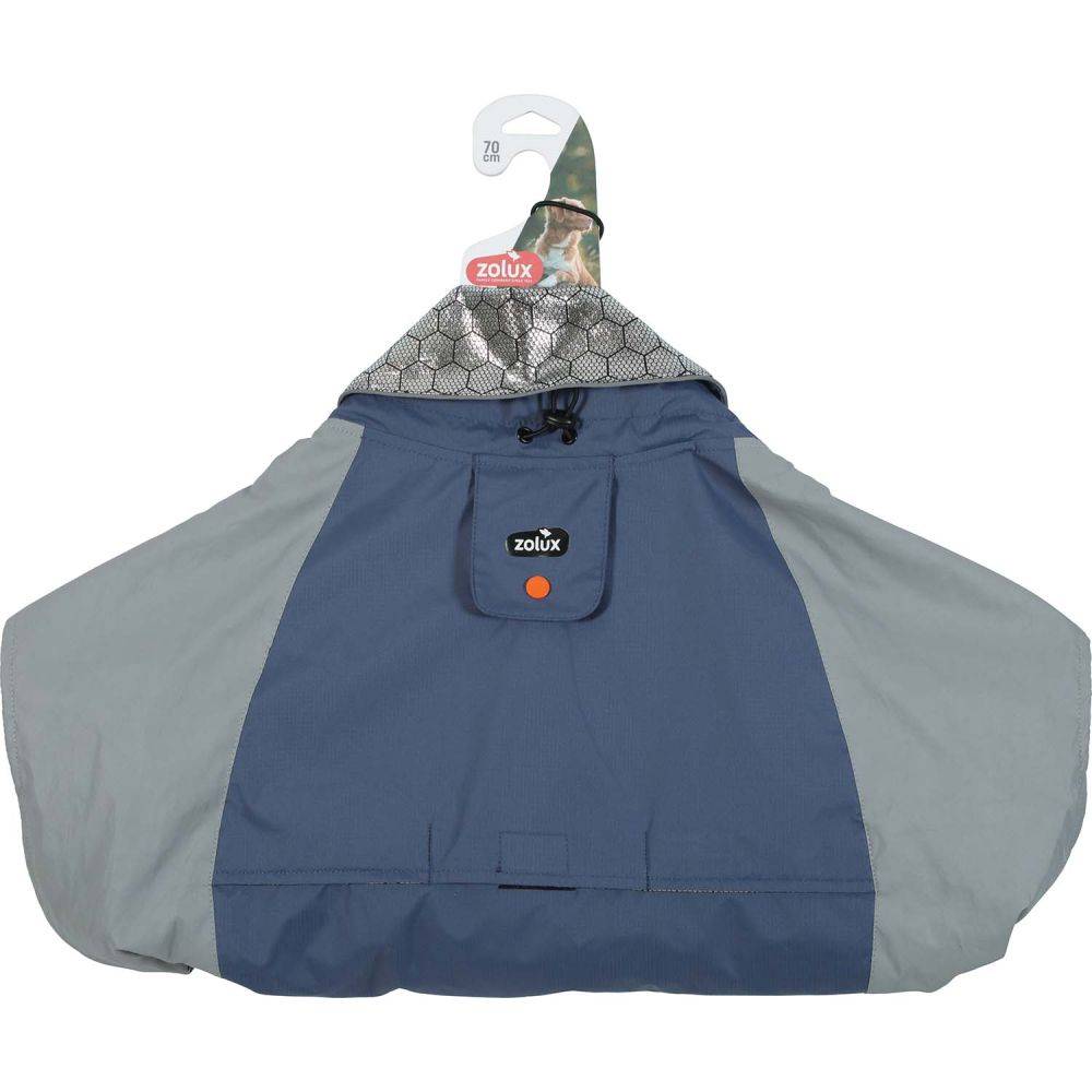 Zolux - Veste technique en tissu thermo-réflecteur bleu Bivouak 60 cm - Imagen 4