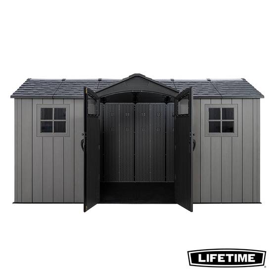 Lifetime - Abri de jardin résine 8.2 m2 (4.26 x 2.14 m) LIFETIME #60477 - Image 3