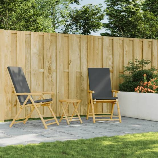 ComfortXL - Petite Table de Jardin Ronde Pliable Ø45cm en Bambou, Style Bistrot pour Balcon – ComfortXL Outdoor Living - Image 3
