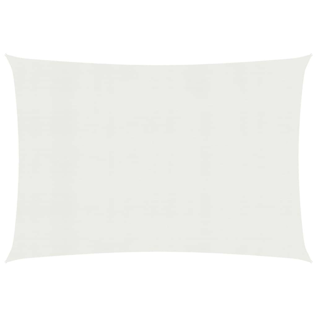 Helloshop26 - Voile toile d'ombrage parasol 160 g/m² PEHD 2,5 x 3 m blanc - Imagen 1