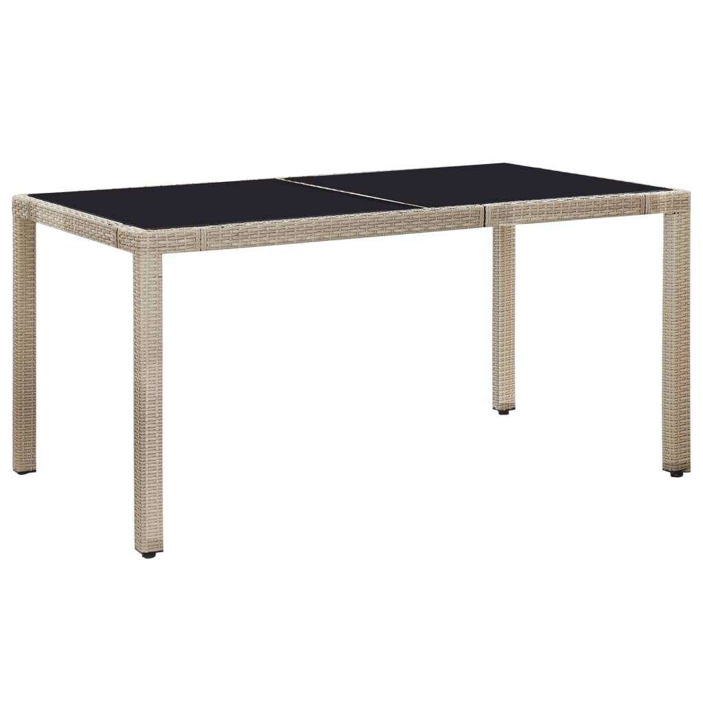 Vidaxl - Ensemble à manger d'extérieur 7 pcs coussins Résine tressée vidaXL 46040 - Imagen 8