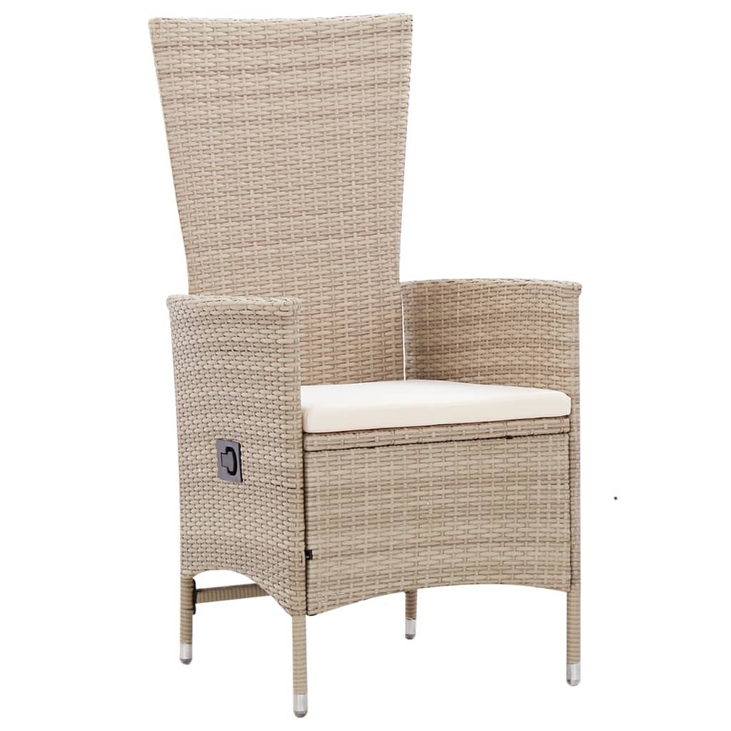 Vidaxl - Ensemble à manger d'extérieur 7 pcs coussins Résine tressée vidaXL 46040 - Imagen 6