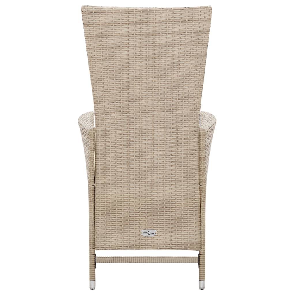 Vidaxl - Ensemble à manger d'extérieur 7 pcs coussins Résine tressée vidaXL 46040 - Imagen 5