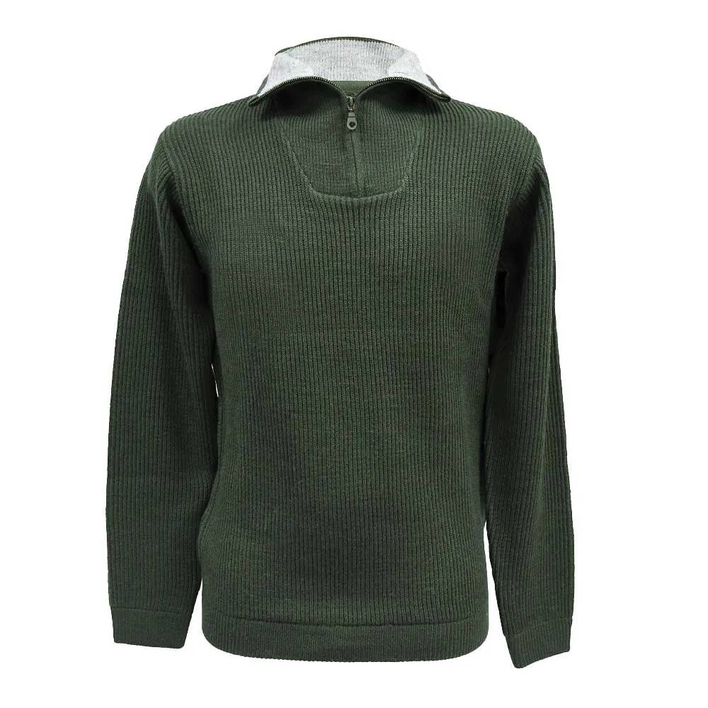 Pull col camionneur kaki Lorry taille S à 3XL  Taille S - Image 2