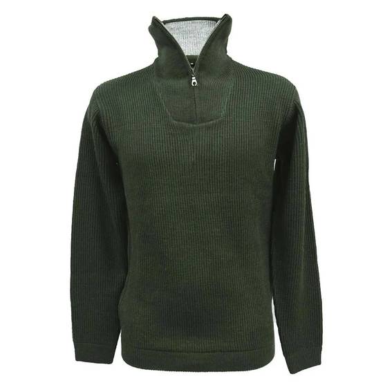 Pull col camionneur kaki Lorry taille S à 3XL Taille S - Image 7