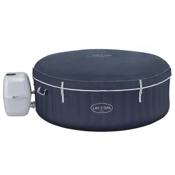 Bestway - Spa gonflable BESTWAY - Lay-Z-Spa Miami - 120 airjets - 180 x 66 cm - 2 a 4 places - Rond (couverture, cartouche, diffuseur) - Image 6