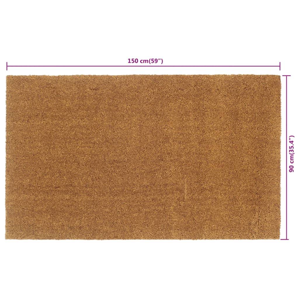 Paillasson XXL Très Épais en Coco Naturel Renforcé 24mm Idéal Magasin ou Grande Demeure Familiale 90x150 cm – ComfortXL Outdoor Living - Image 6