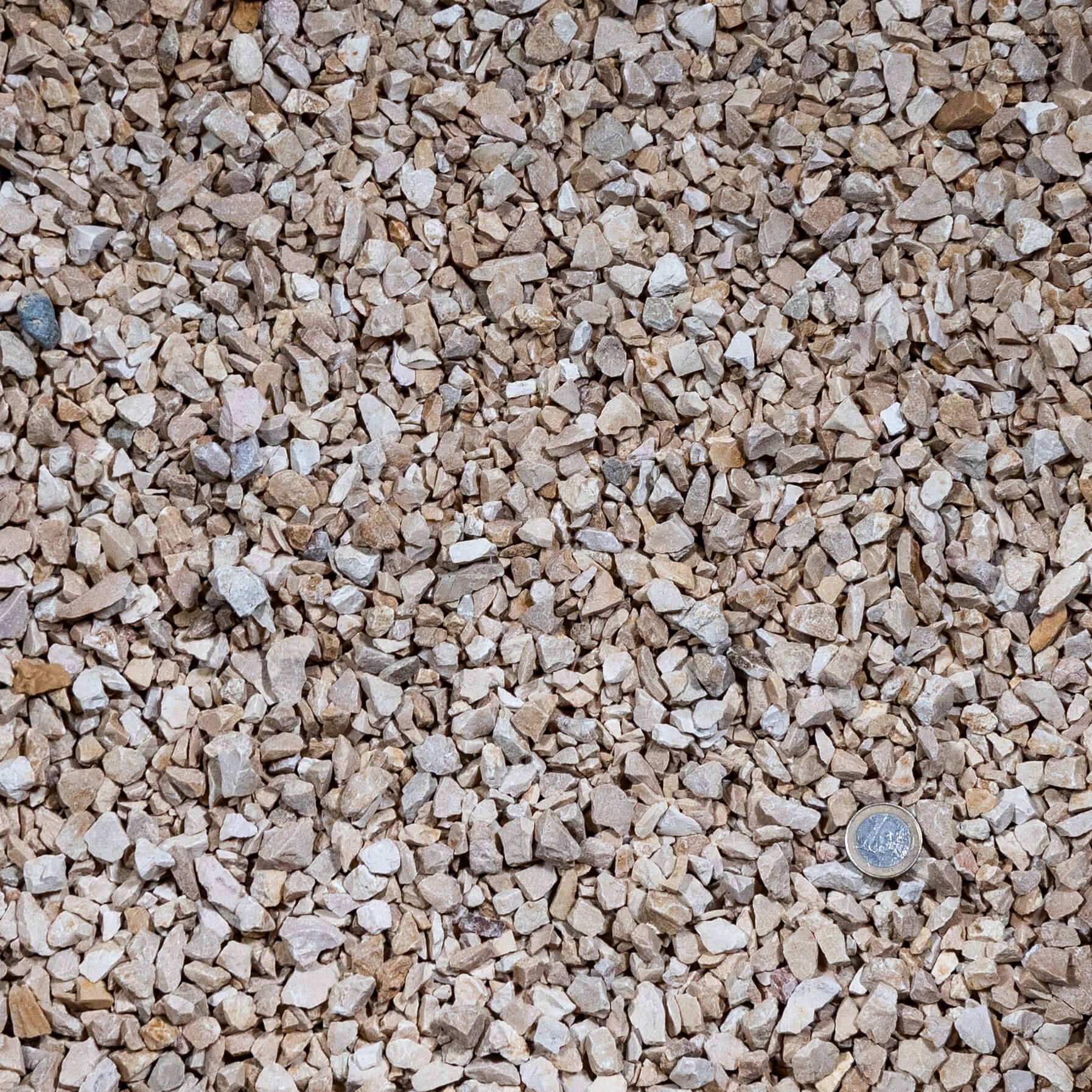 RO'MA Nature - Gravier Calcaire Beige / Jaune 8-11 mm - Lot de 35 sacs de 20 kg (14 m²) - RO'MA NATURE - Image 2