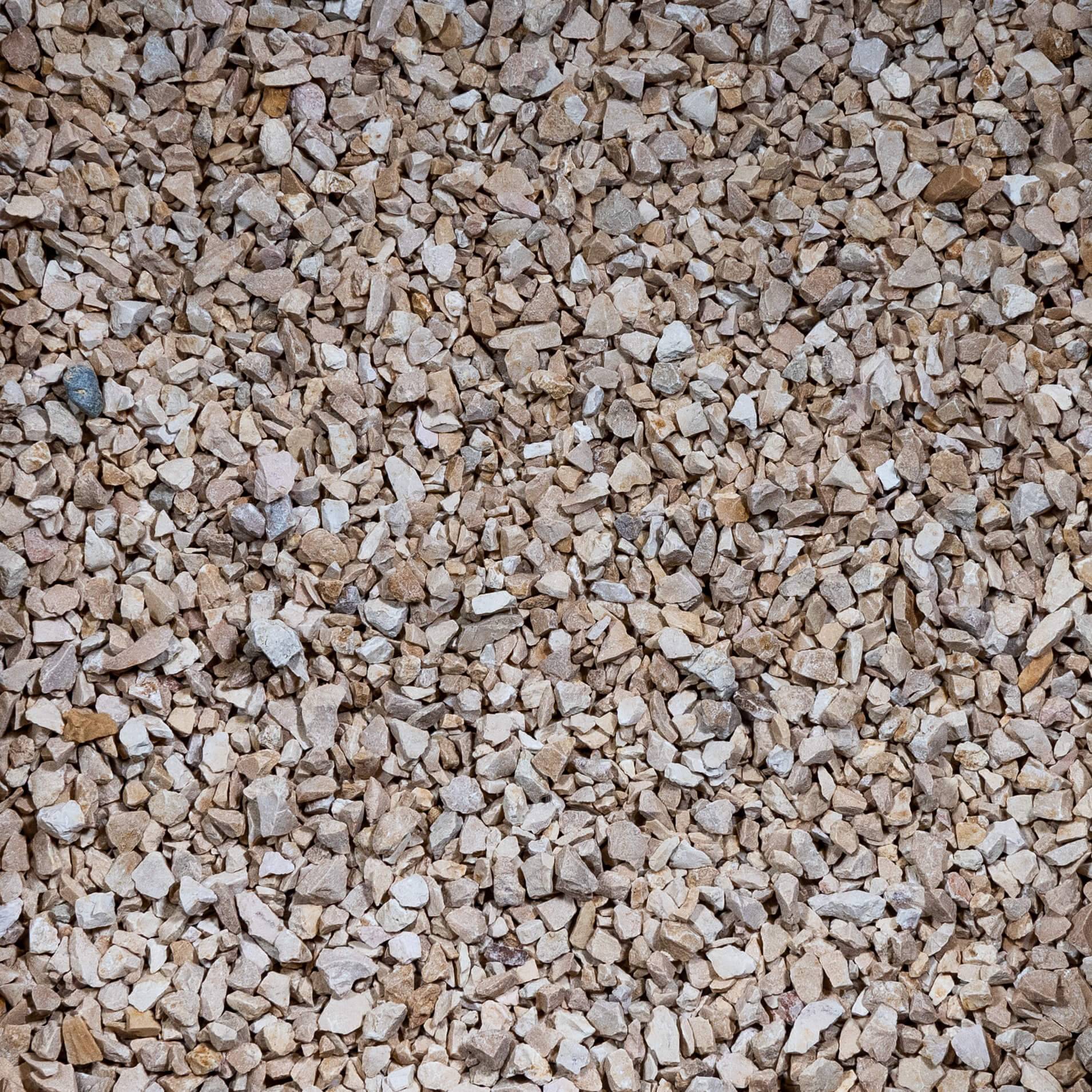 RO'MA Nature - Gravier Calcaire Beige / Jaune 8-11 mm - Lot de 35 sacs de 20 kg (14 m²) - RO'MA NATURE - Image 1