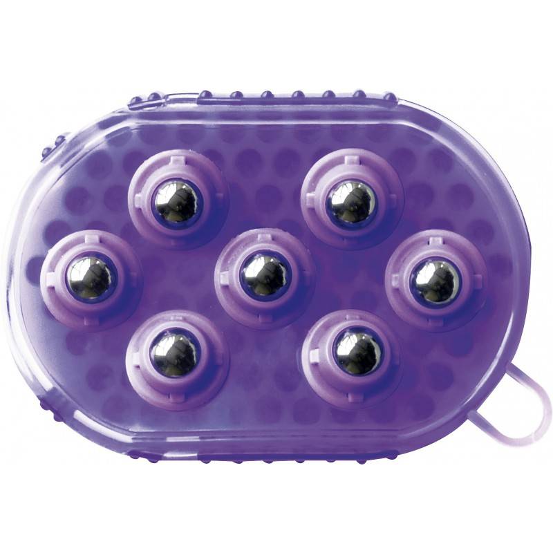 Norton - Gant double face étrille et massage violet - Imagen 1