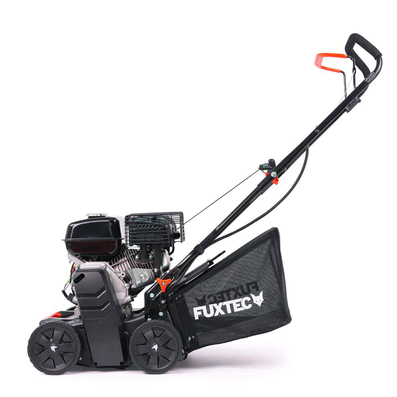 FUXTEC - Scarificateur thermique - FUXTEC FX-BV240ECO - 212cm3 largeur 40cm sac 40l 18 lames - Image 9