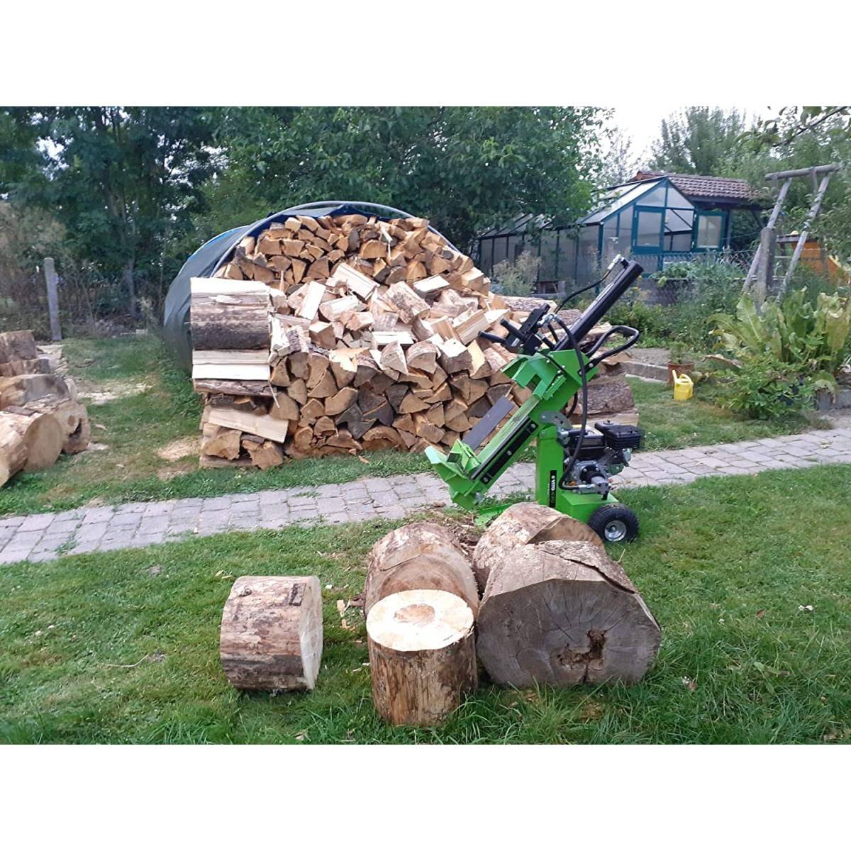 Fendeuse à bois thermique 12 tonnes Bûches Longueur 52cm Ø30cm Moteur essence 4T 7CV VITO - Imagen 2