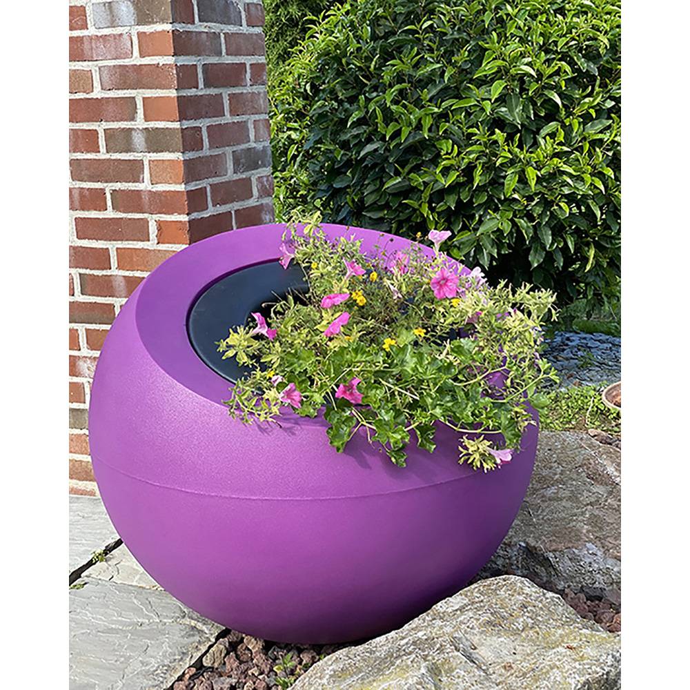 Pot de fleurs sphérique xxl dolce vita 300l-lot de 2 - Image 2
