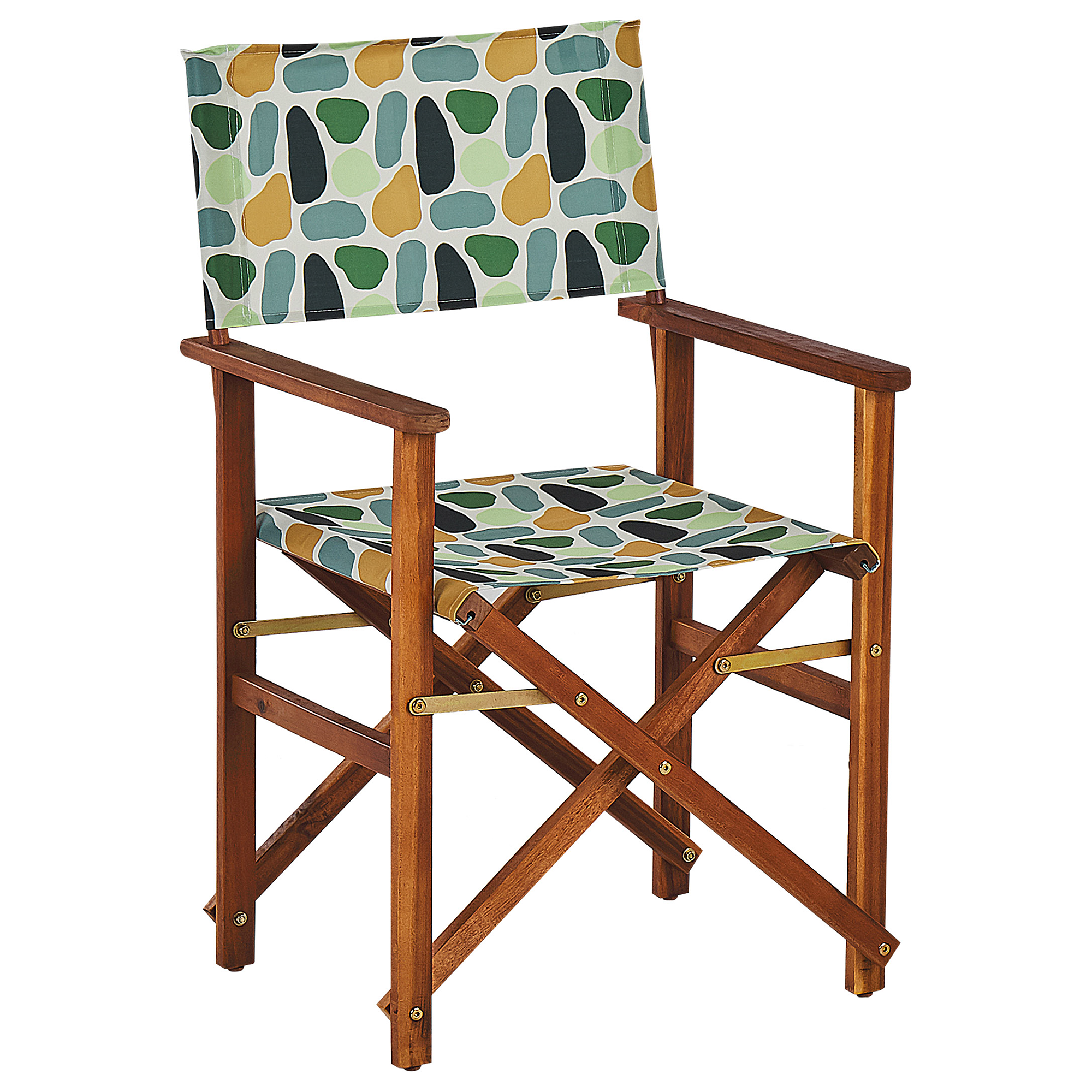 Beliani - Chaise de jardin Tissu Multicolore CINE - Beliani - Imagen 4