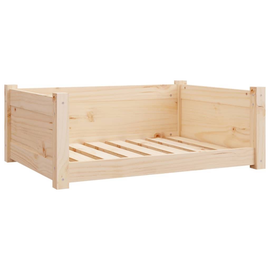 Vidaxl - Lit pour chien 75,5x55,5x28 cm Bois massif de pin vidaXL 821452 - Imagen 2