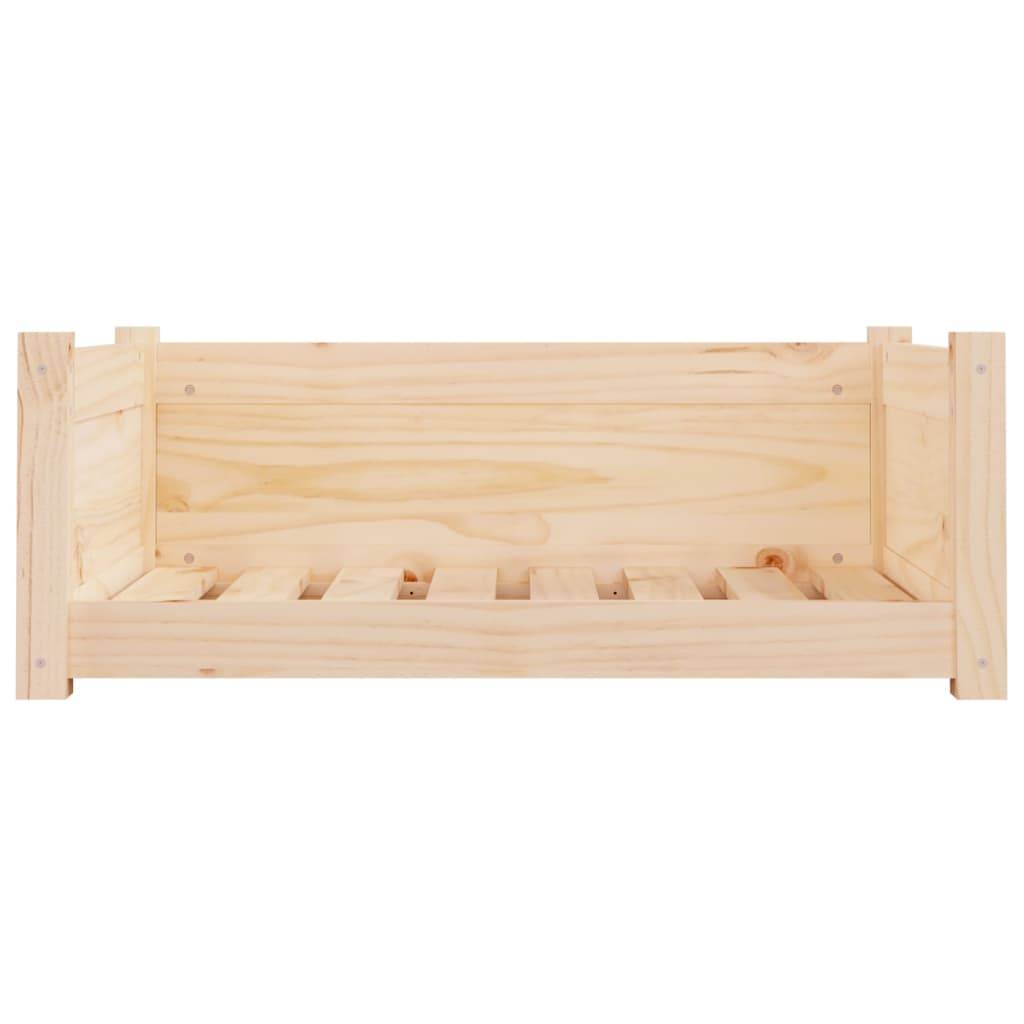 Vidaxl - Lit pour chien 75,5x55,5x28 cm Bois massif de pin vidaXL 821452 - Imagen 9