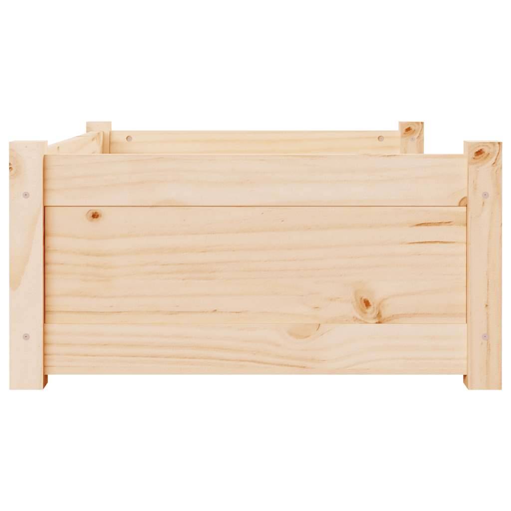 Vidaxl - Lit pour chien 75,5x55,5x28 cm Bois massif de pin vidaXL 821452 - Imagen 7