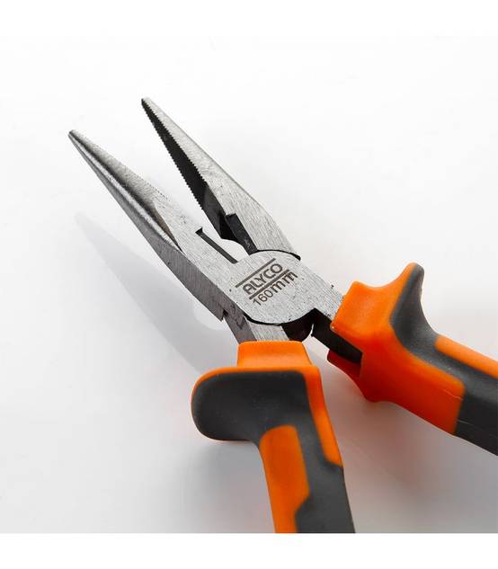 Pince Pour Demi-Rondes Avec Tranchant 200 Mm Alyco Orange 170535 - Image 4