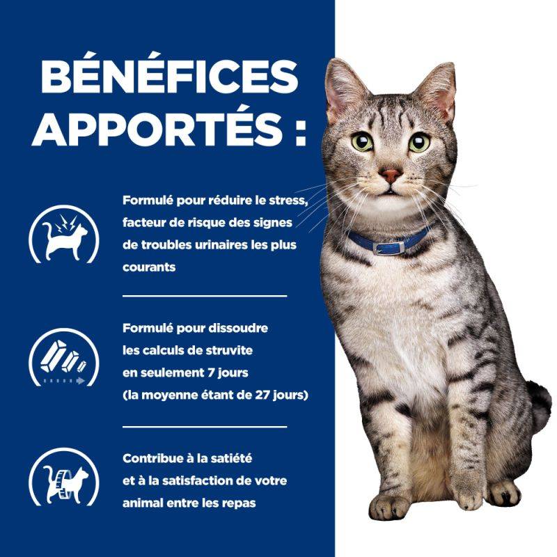 CROQUETTES CHAT ADULT PRESCRIPTION DIETS C/D URINARY STRESS + METABOLIC - HILL'S 8 kg - Image 4