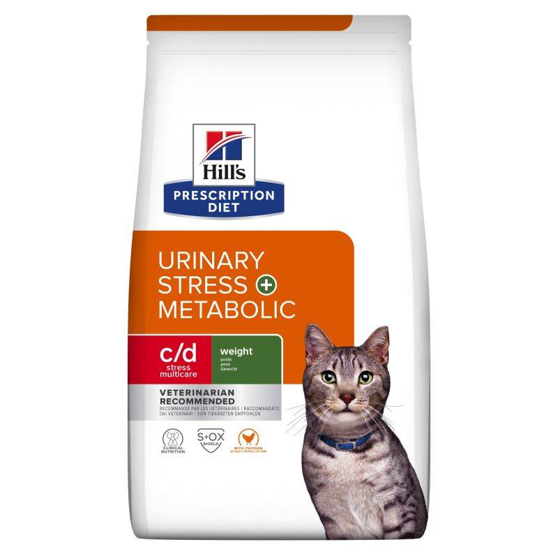 CROQUETTES CHAT ADULT PRESCRIPTION DIETS C/D URINARY STRESS + METABOLIC - HILL'S 8 kg