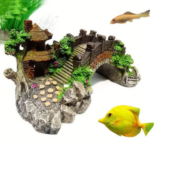 Pont décoratif pour aquarium - IntiMeg - Image 1