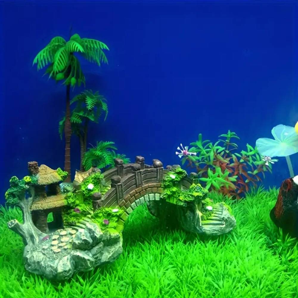 Pont décoratif pour aquarium - IntiMeg - Image 2
