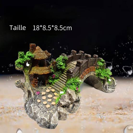 Pont décoratif pour aquarium - IntiMeg - Image 3