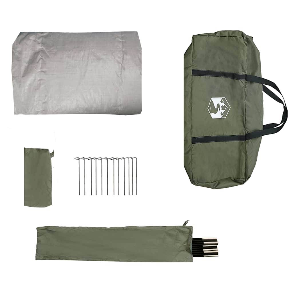 F Fityle Tente De Camping 2 Personnes – Dôme 200x140x100 Cm – Polyester Imperméable, Fibre De Verre, Facile à Monter