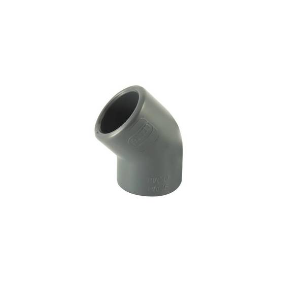 Coller F coude PVC 45° F/F à coller - 20mm - Jardiland