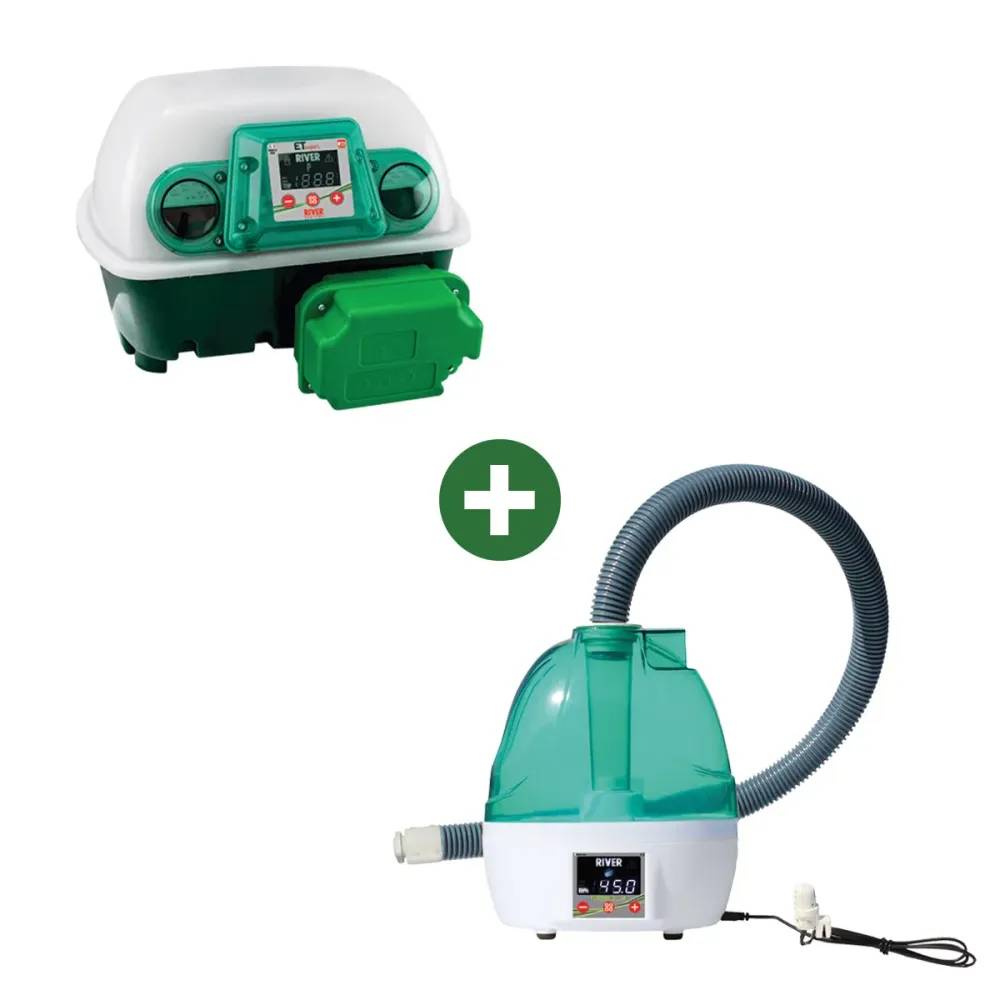River System - Couveuse auto SUPER 12 + humidificateur Nebula - Image 1