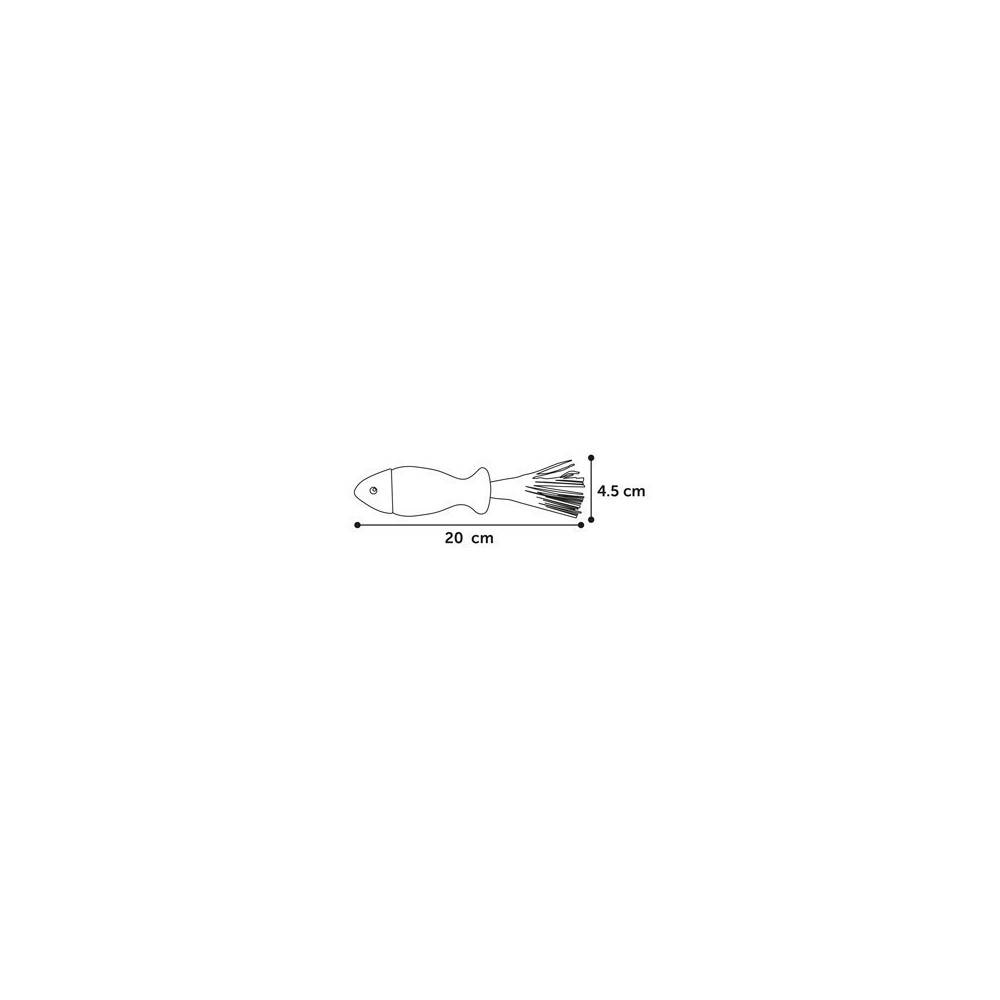 Poisson Natural fun. 20 cm. gris beige. gamme green. jouet pour chat. - Imagen 3