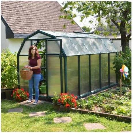 Canopia - Serre de jardin en polycarbonate Rion Eco Grow 6,65 m², Ancrage au sol Non - Image 1
