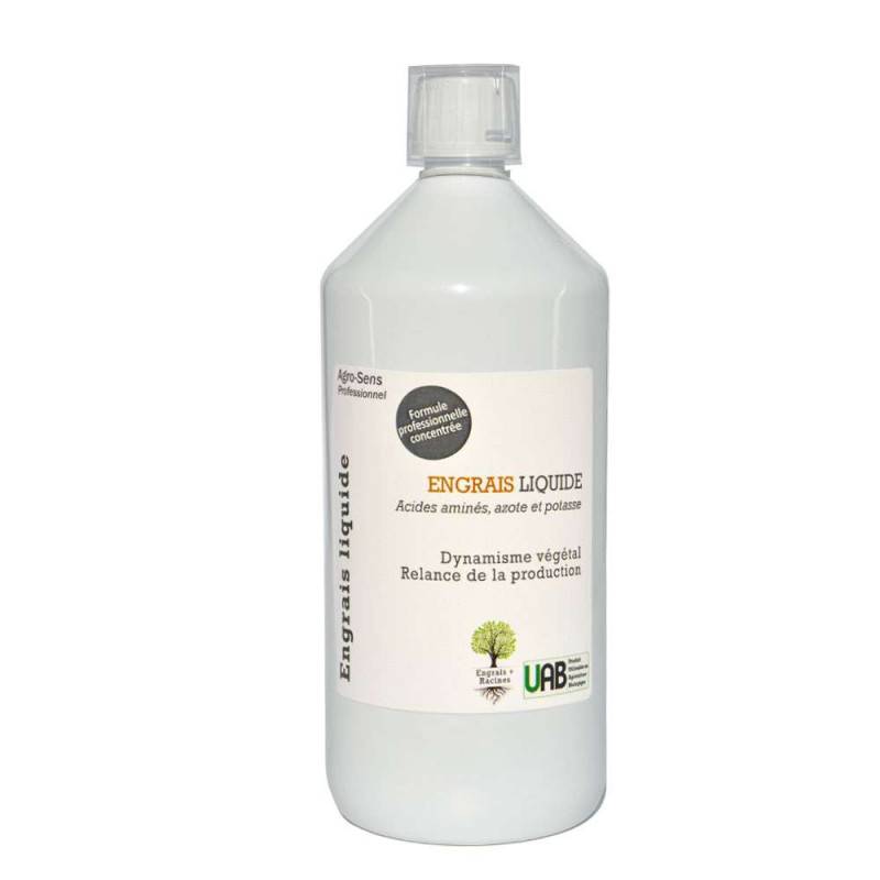 Engrais Acides Aminés, formule concentrée à diluer - Agro Sens - 1 litre (500 litres de préparation) - Image 1
