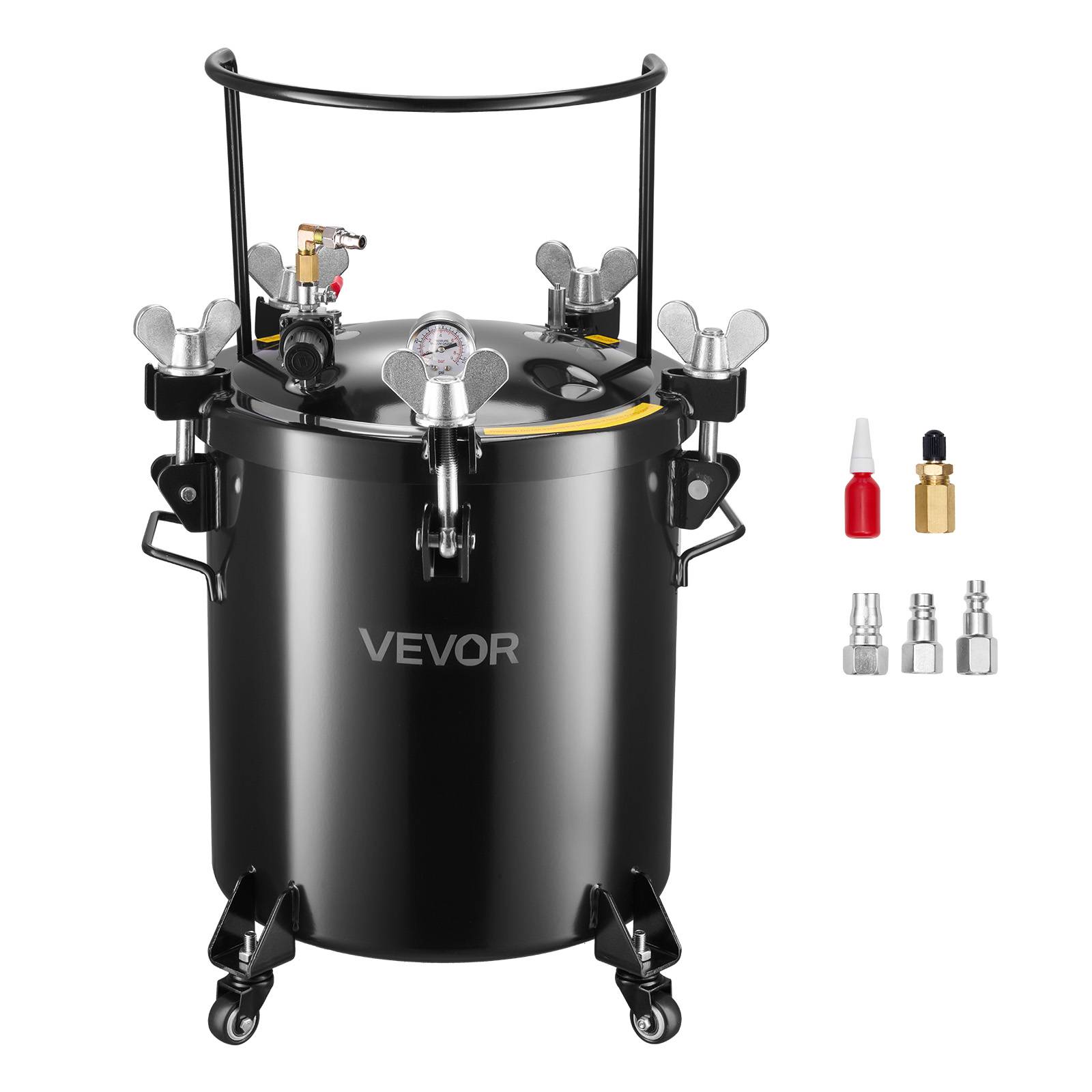 Vevor - VEVOR Réservoir de Peinture sous Pression 40 L avec Raccords Rapides Décoration