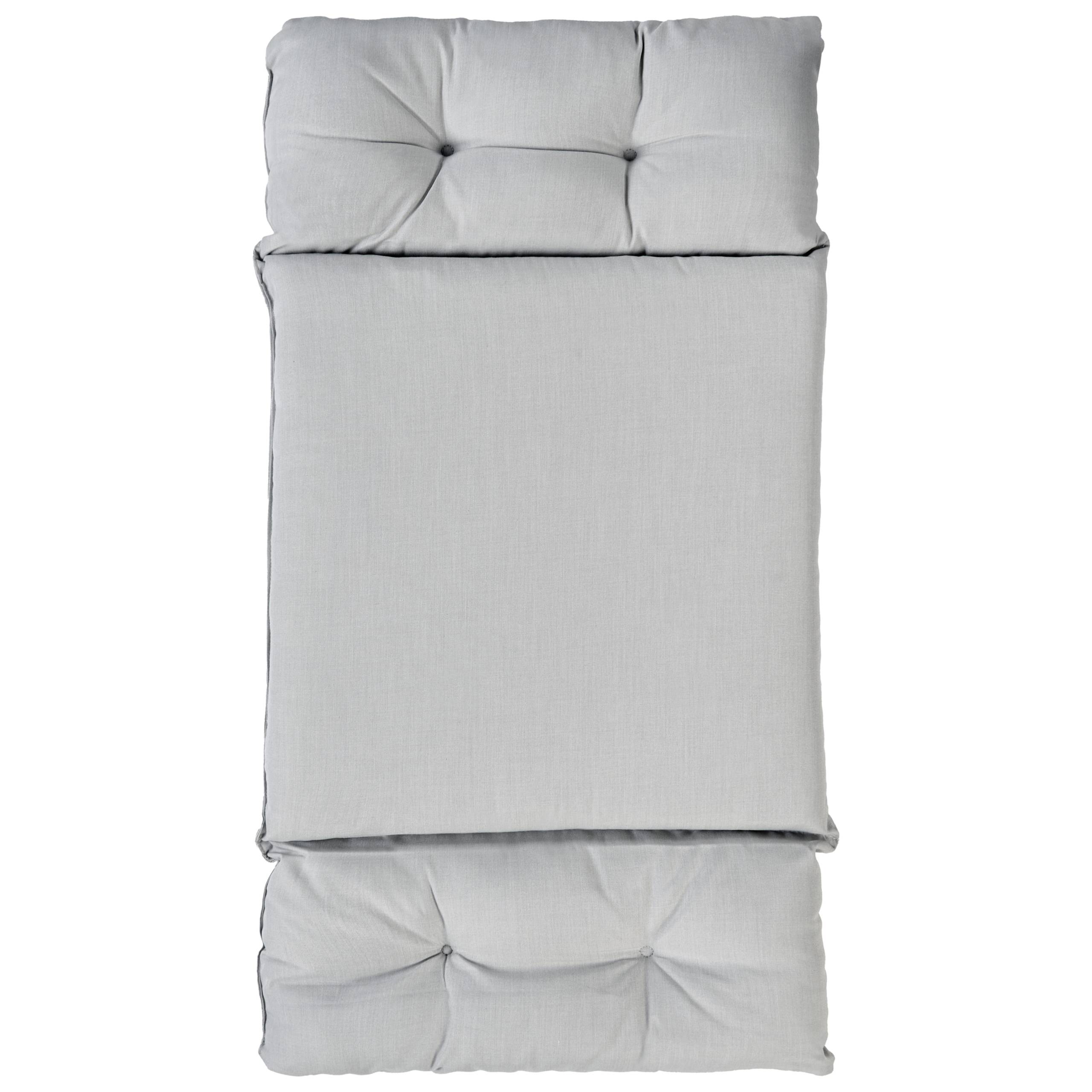 Beliani - Chaise porte-à-faux Tissu maillé Gris clair ALVIANO - 98x136x196- Beliani - Image 8