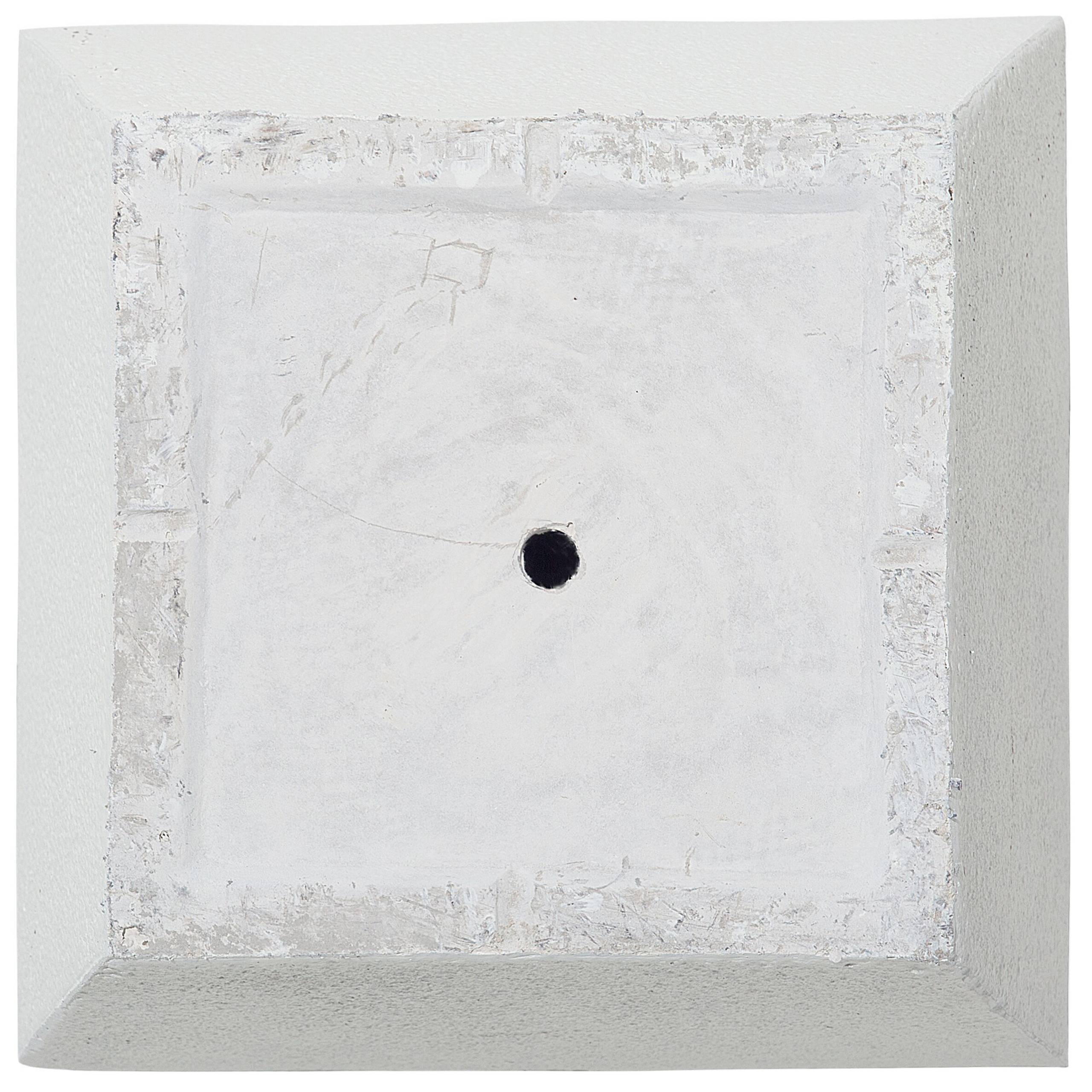 Beliani - Cache-Pot Blanc Cube en Fibre d'Argile 53 x 53 x 51 cm Pot de Fleurs Idéal pour Extérieur et Intérieur Beliani - Imagen 7