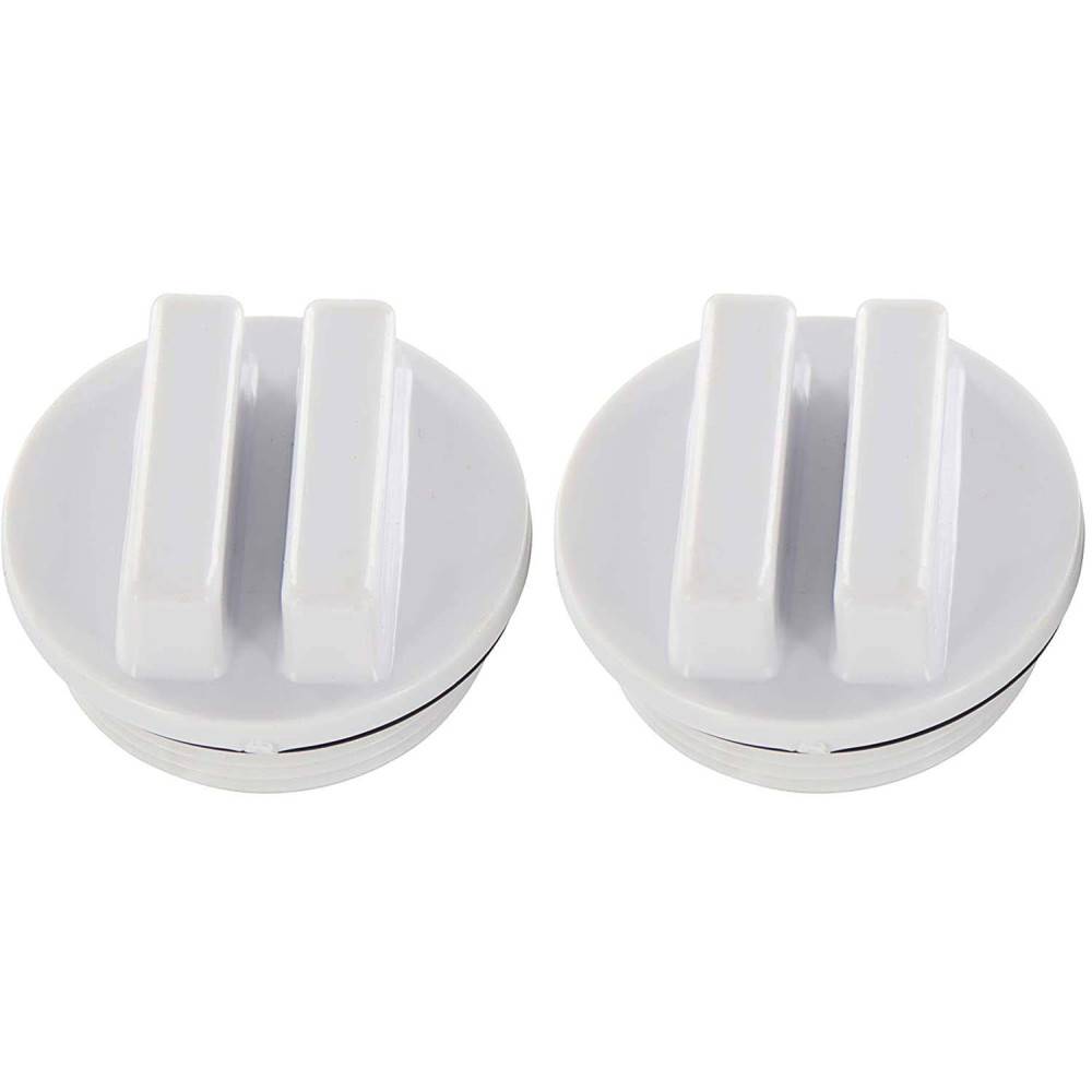 2 Bouchons de vidange avec Joint torique 1" 1/2 - piscine - SP1022C - Imagen 1