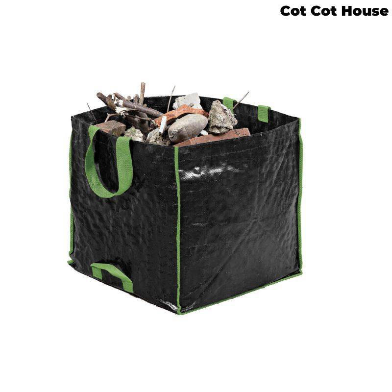 Sac en toile tissée résistante pour la litière 70l - Cot Cot House