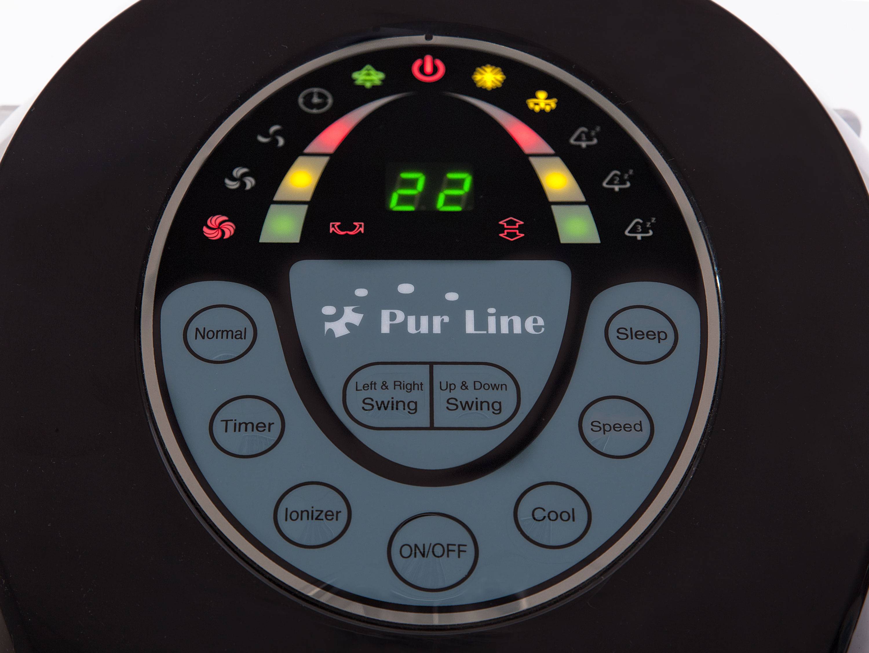 Purline - Rafraichisseur d'air par évaporation à débit élevé minuterie et 6 vitesses - Purline - Image 3